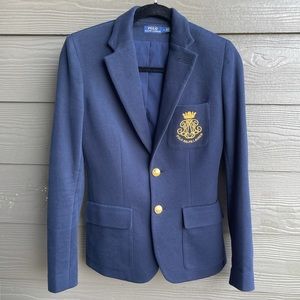 POLO RALPH LAUREN blazer/jacket.Navy color. Size 4